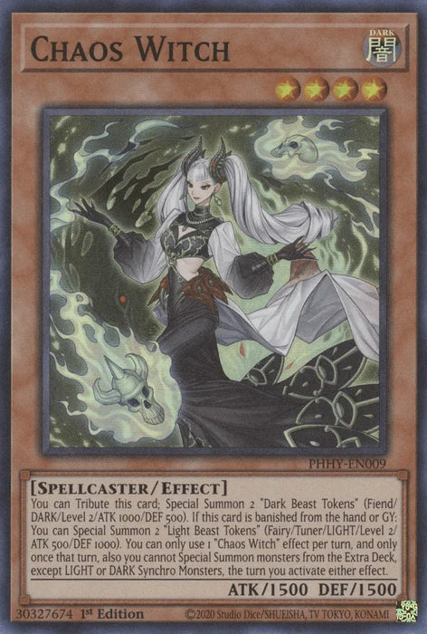 Chaos Witch [PHHY-EN009] Super Rare - for just $0.10! 