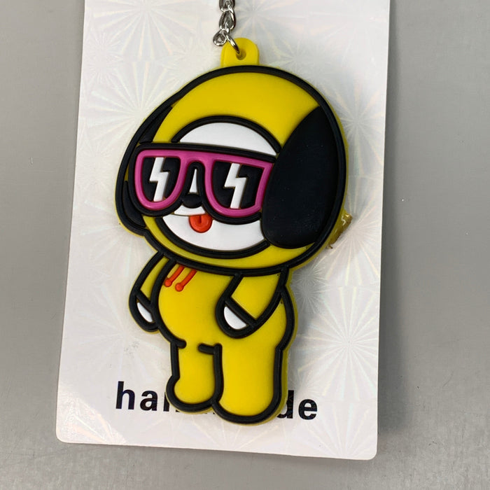 BTS 3-PACK! Kpop Korean Little Figure Tag Keychains of Characters Mang, Shooky & Chimmy (New) - for just $4! 