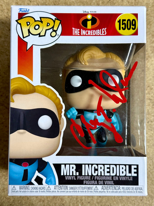 Craig T. Nelson Signed Disney Mr. Incredible Funko Pop! #1509 With JSA COA - for just $100! 