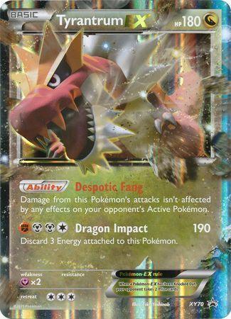 Tyrantrum EX (XY70) (Jumbo Card) [XY: Black Star Promos] - for just $5.70! 