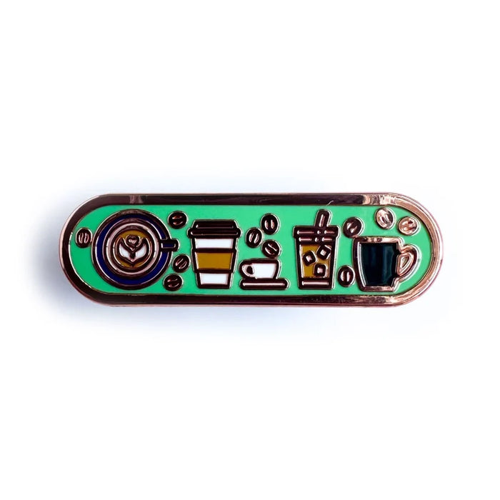 Pride Pals Personality Enamel Pin - Coffee - for just $10! 