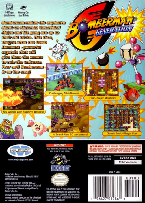 Bomberman: Generation – GameCube (GC) - for just $20.99! 