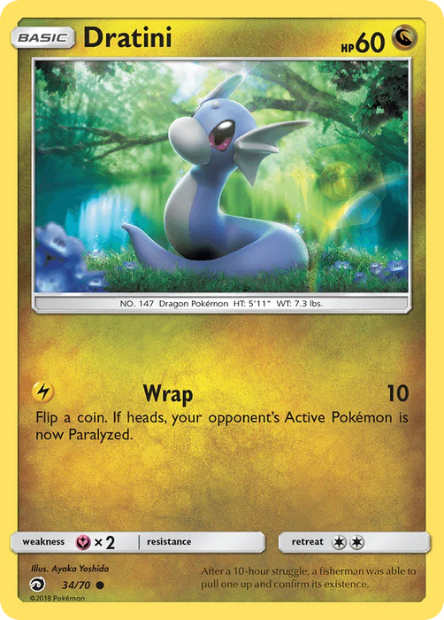 Dratini (34/70) [Sun & Moon: Dragon Majesty] - for just $0.15! 