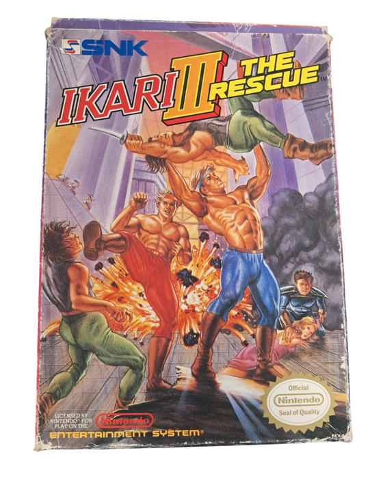 Ikari Warriors III: The Rescue [In Box][Missing Manual/Inserts] – Nintendo Entertainment System (NES) - for just $69.99! 