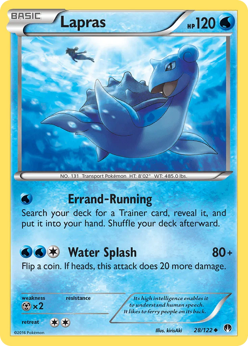 Lapras (28/122) [XY: BREAKpoint] - for just $0.20! 