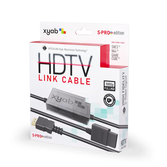 SPRO HD Link Cable for N64/GC/SNES – Console Accessory - for just $39.99! 