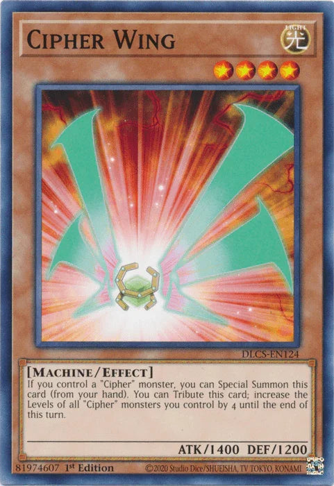 Cipher Wing [DLCS-EN124] Common - for just $0.10! 