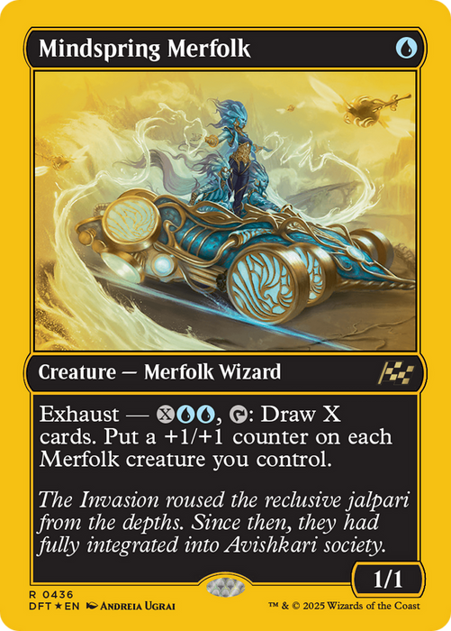 Mindspring Merfolk (DFT-436) - Aetherdrift Foil - for just $0.57! 