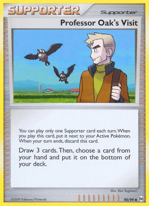 Professor Oak's Visit (90/99) [Platinum: Arceus] - for just $0.20! 
