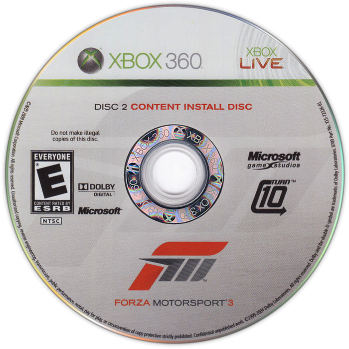 Forza Motorsport 3 – Xbox 360 (X360) - for just $0! 