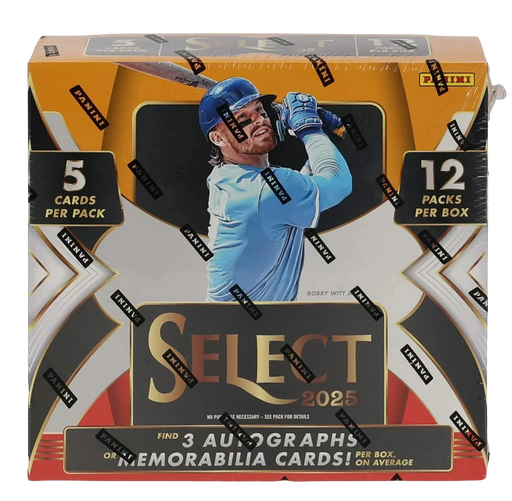 2025 Panini Select Baseball - Hobby Box - for just $150! 