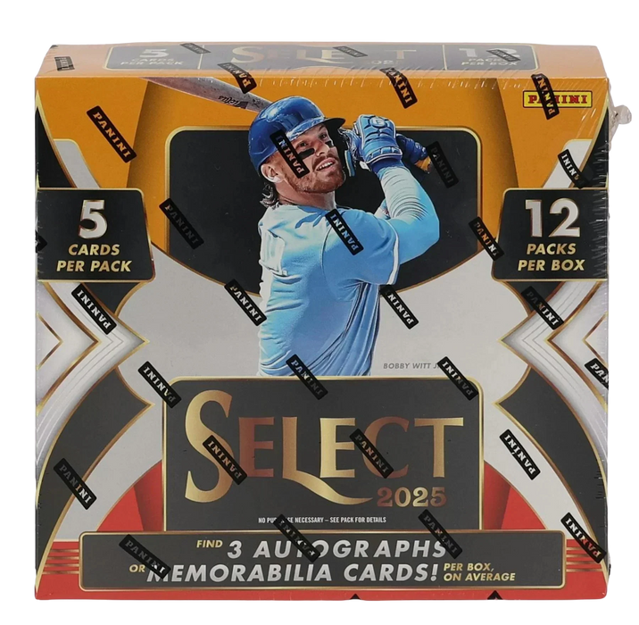 2025 Panini Select Baseball - Hobby Box - for just $150! 
