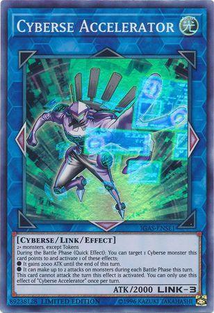 Cyberse Accelerator [IGAS-ENSE1] Super Rare - for just $0.10! 