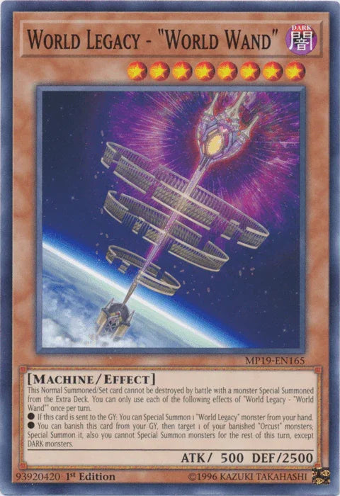 World Legacy - "World Wand" [MP19-EN165] Common - for just $0.15! 