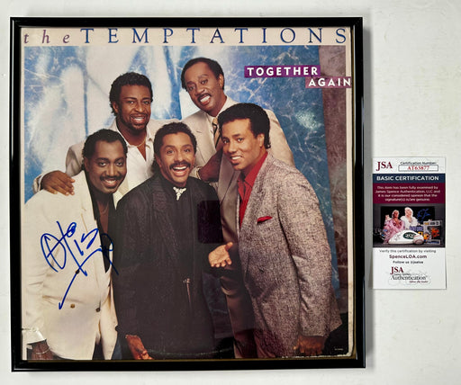 Otis Williams Signed & Framed Temptations: Together Again Vinyl With JSA COA - for just $150! 