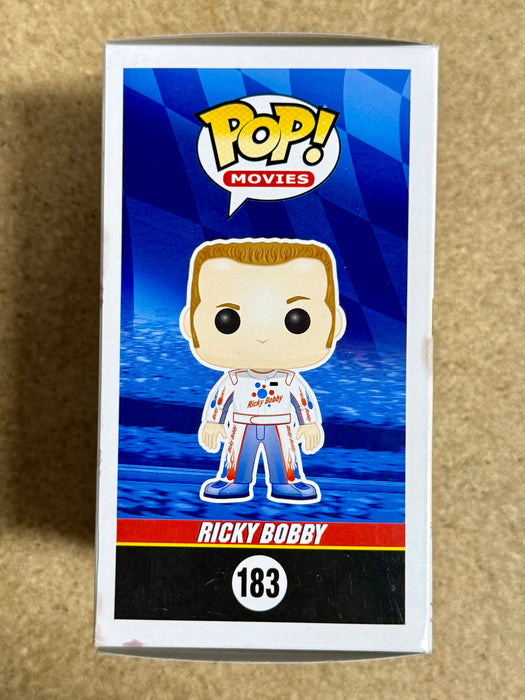 Will Ferrell Signed Ricky Bobby Talledega Nights Funko Pop! #183 With JSA COA - for just $850! 