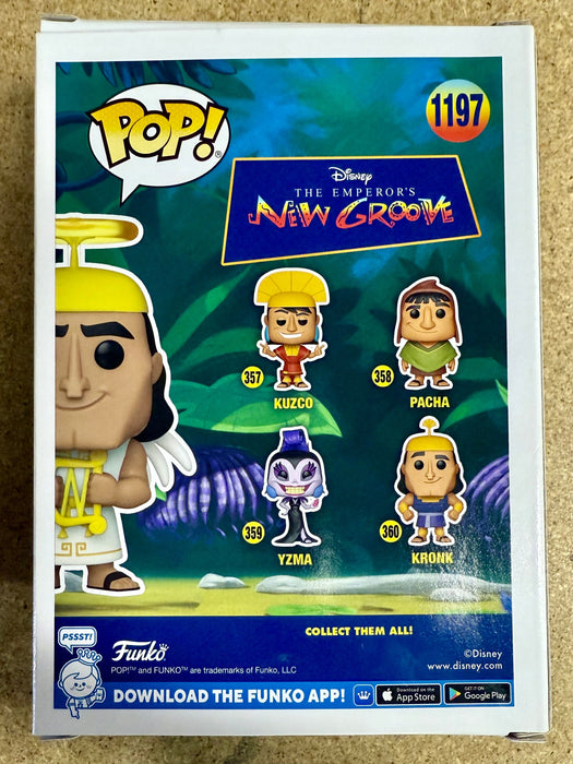 Patrick Warburton Signed Disney Kronk as Angel From The Emperors New Groove Vaulted Funko Pop! #1197 WonderCon 2022 Exclusive With JSA COA - for just $135! 