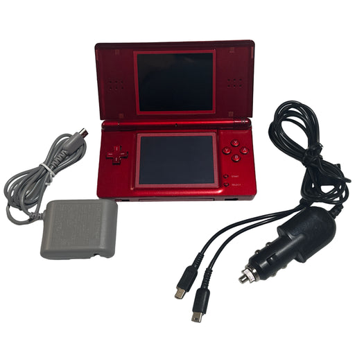 Red Crimson & Black Nintendo DS Lite (New Screens and Outer Case) - for just $159.99! 