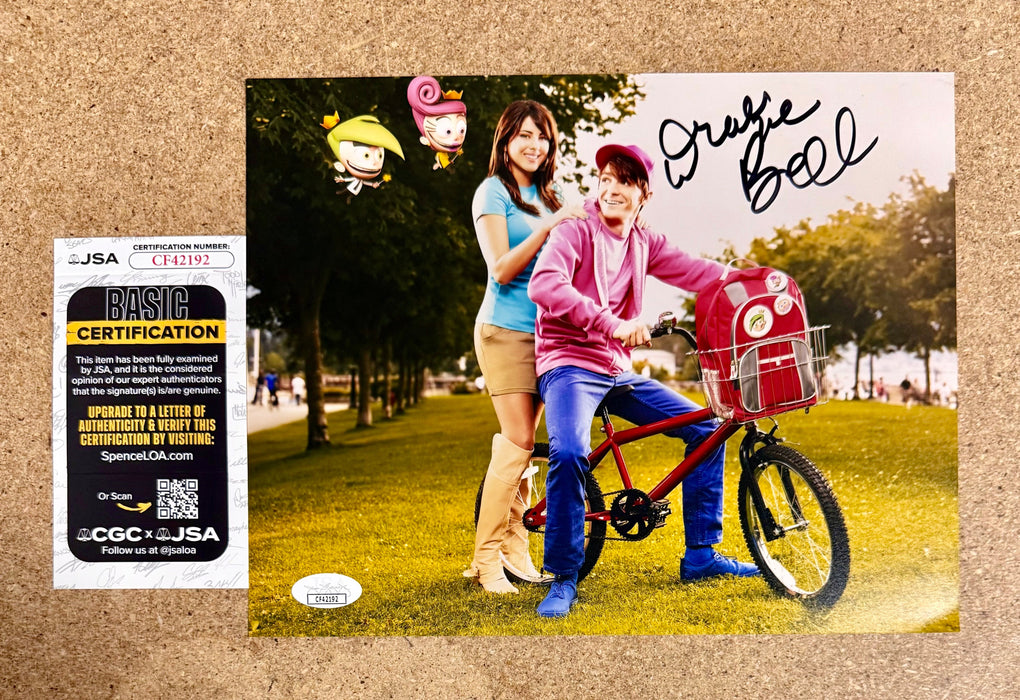 Drake Bell Signed Autographed Fairly Odd Movie: Grow Up Timmy Turner! 8x10 Photo With JSA COA - for just $75! 