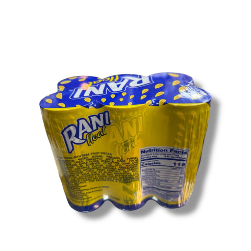 Rani Float Pineapple Drink with Chunks - Refreshing 6 Pack of 240ml Juice with Real Pineapple Pieces - for just $9.99! 