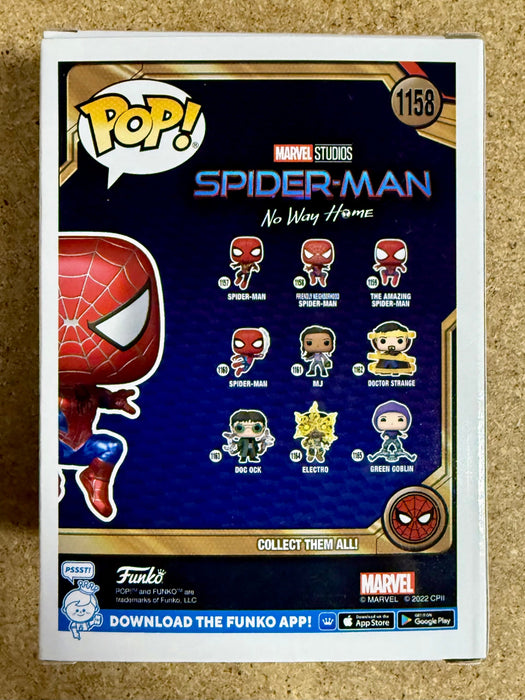 Josey Scott Of Saliva “Hero” Signed Metallic Spider-Man Funko Pop! #1158 Exclusive With JSA COA - for just $135! 