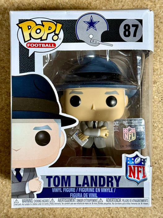 Funko Pop! Football Tom Landry #87 NFL Dallas Cowboys Coach 2017 How Bout Them - for just $13! 