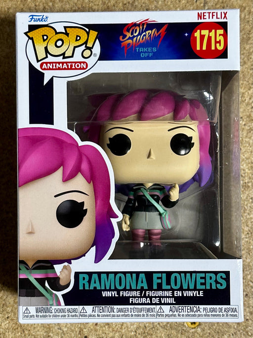 Funko Pop! Animation Ramona Flowers #1715 Netflix Scott Pilgrim Takes Off 2024 - for just $13! 