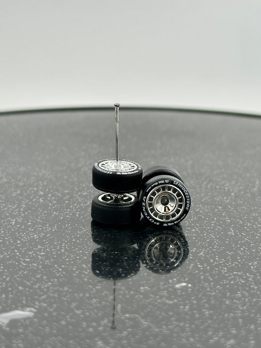 Rubber Wheels for Diecast Scale 1/64 - for just $3.50! 