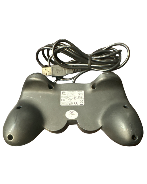 Logitech Dual Action Navy Blue G-UF13A USB Game Controller - for just $17.99! 