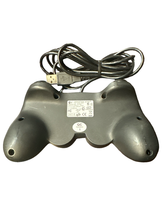 Logitech Dual Action Navy Blue G-UF13A USB Game Controller - for just $17.99! 