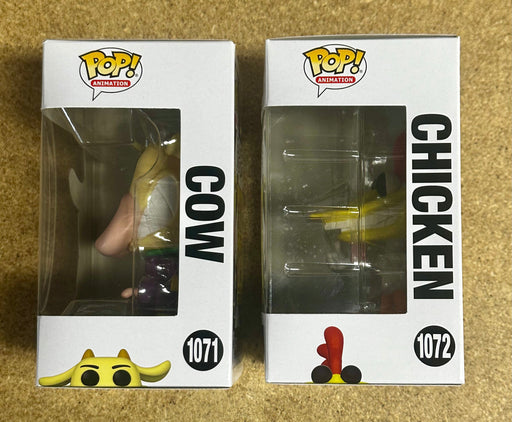 Funko Pop! Animation Super Cow & Chicken #1071 & 1072 Cartoon Network 2021 Set Of 2 - for just $23! 