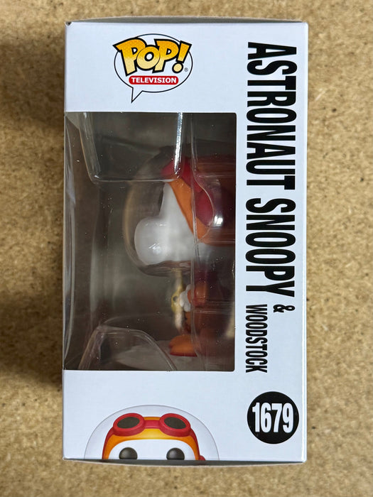 Funko Pop! Television Astronaut Snoopy With Woodstock #1679 Peanuts 2024 - for just $13! 