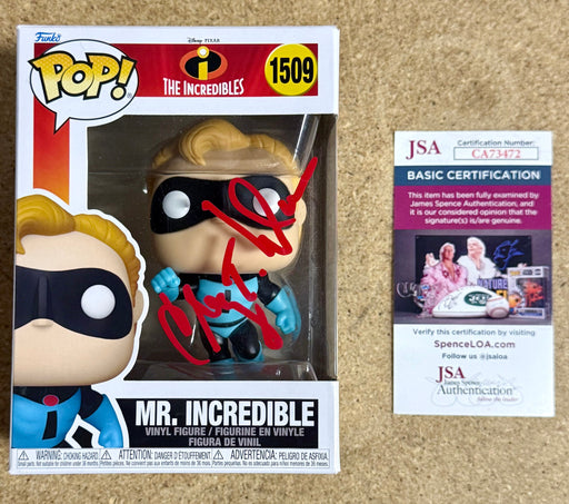 Craig T. Nelson Signed Disney Mr. Incredible Funko Pop! #1509 With JSA COA - for just $100! 