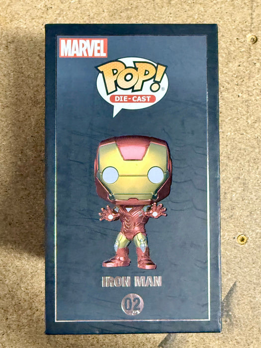 Funko Pop! Die-Cast Iron Man #02 Marvel MCU Avengers Funko Shop 2021 Exclusive - for just $30! 