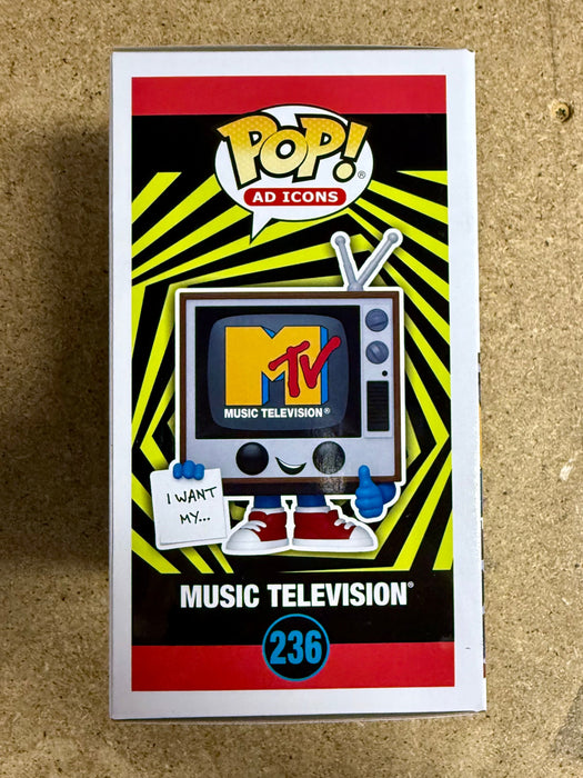 Country Rock Musician Vince Gill Signed 2024 MTV Funko Pop #236 With JSA COA - for just $100! 