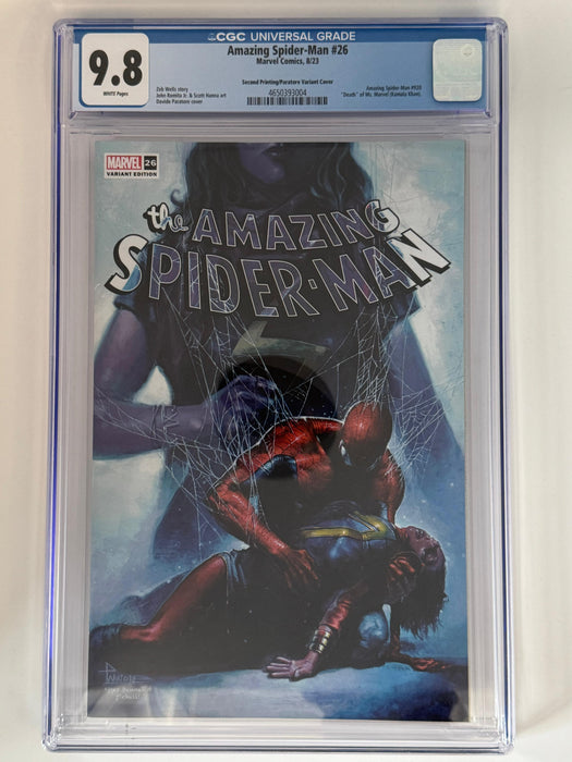 Amazing Spider-Man #26 CGC 9.8 Blue Label Paratore Exclusive Var - for just $70! 
