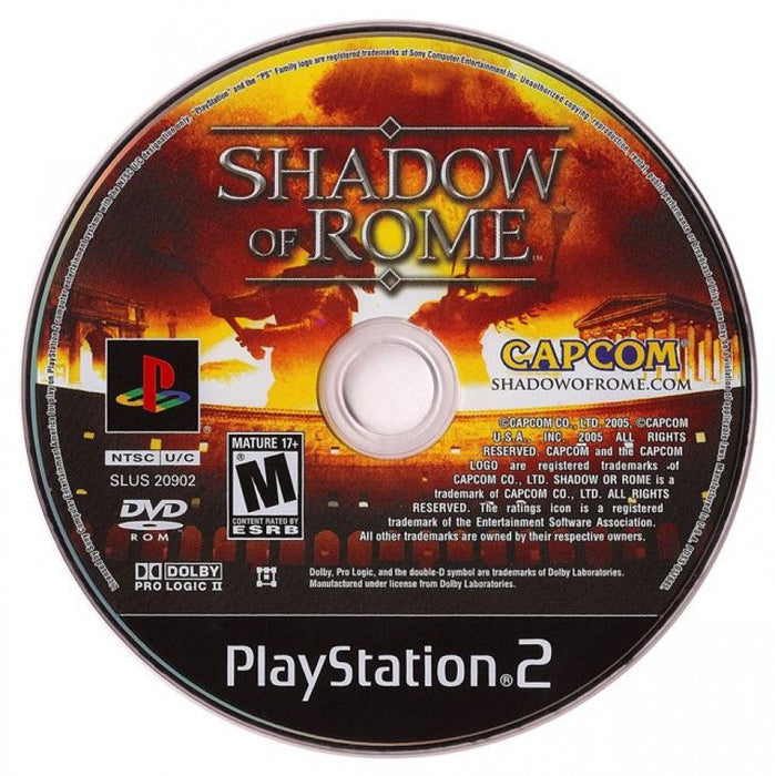 Shadow of Rome – PlayStation 2 (PS2) - for just $0! 
