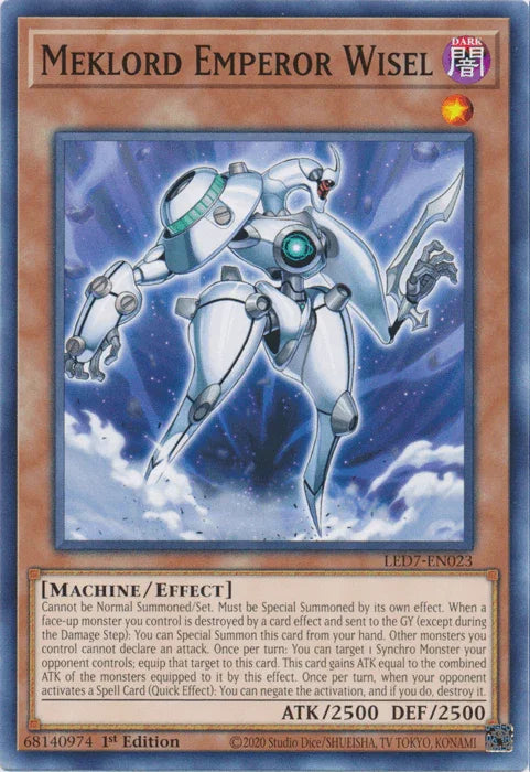Meklord Emperor Wisel [LED7-EN023] Common - for just $0.10! 