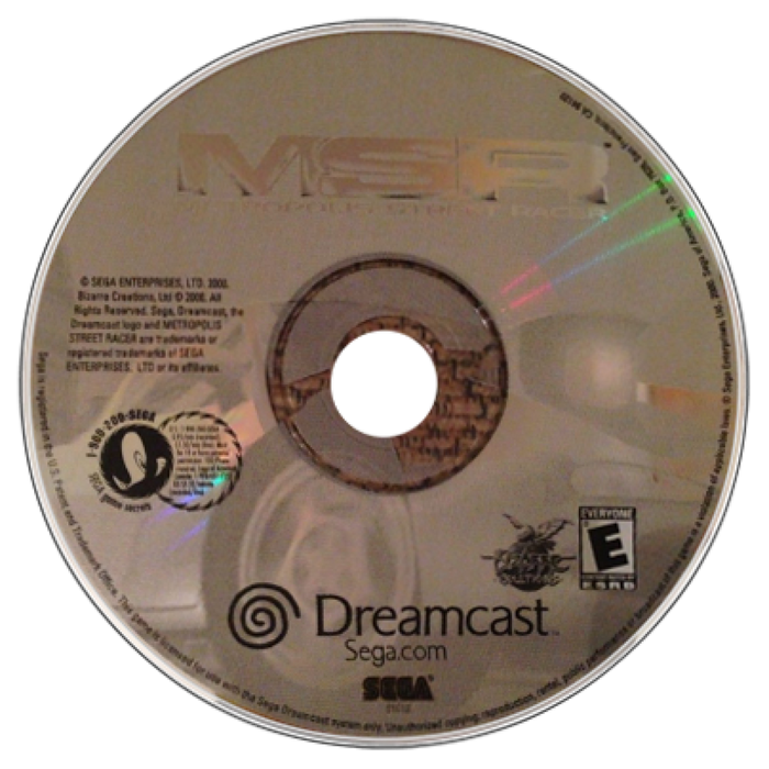 Metropolis Street Racer – Sega Dreamcast (DC) - for just $0! 