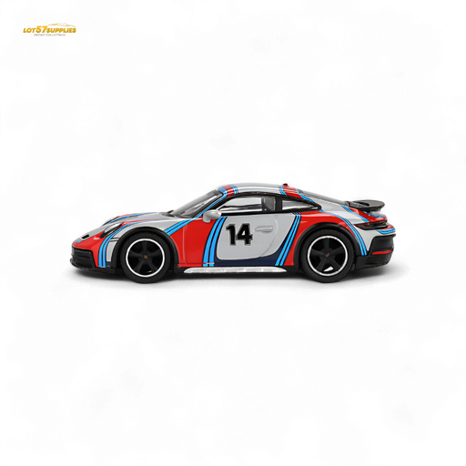 Mini-GT Porsche 911 Dakar “Rally 1974” Ice Grey Metallic 1:64 MGT00964 - for just $19.99! 