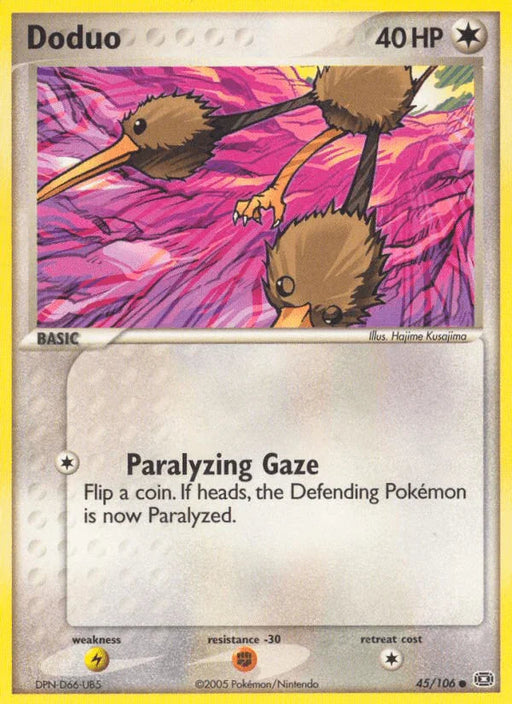 Doduo (45/106) [EX: Emerald] - for just $0.20! 