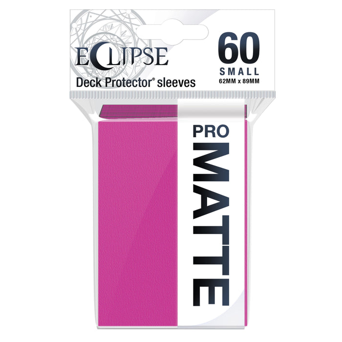 Ultra PRO: Small 60ct Sleeves - Eclipse Matte (Hot Pink) - Just $0! Shop now at Retro Gaming of Denver