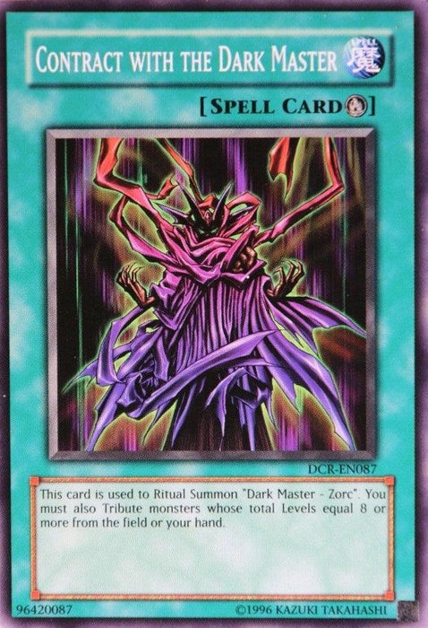 Contract with the Dark Master [DCR-EN087] Common - for just $0.70! 