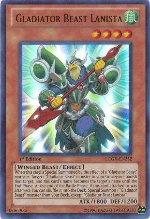 Gladiator Beast Lanista [LCGX-EN252] Ultra Rare - for just $0.20! 