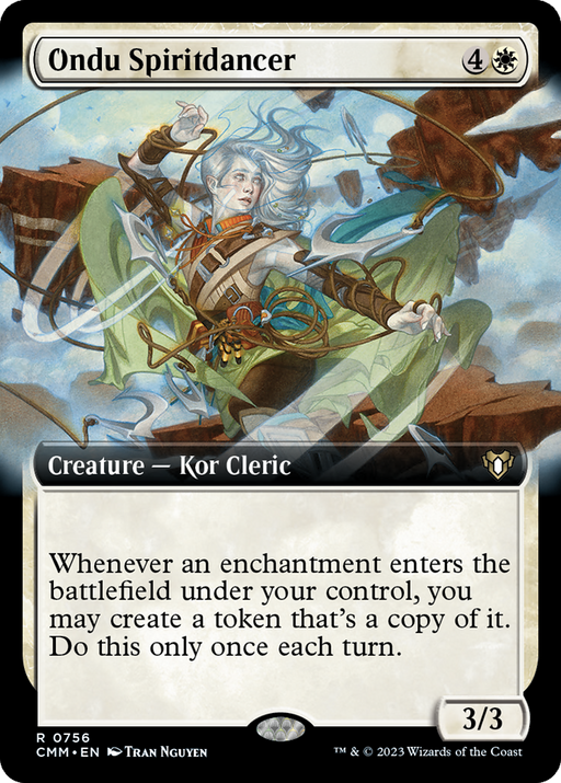 Ondu Spiritdancer (CMM-756) - Commander Masters: (Extended Art) - for just $4.47! 