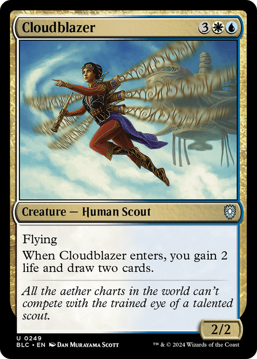 Cloudblazer (BLC-249) - Bloomburrow Commander - for just $0.06! 