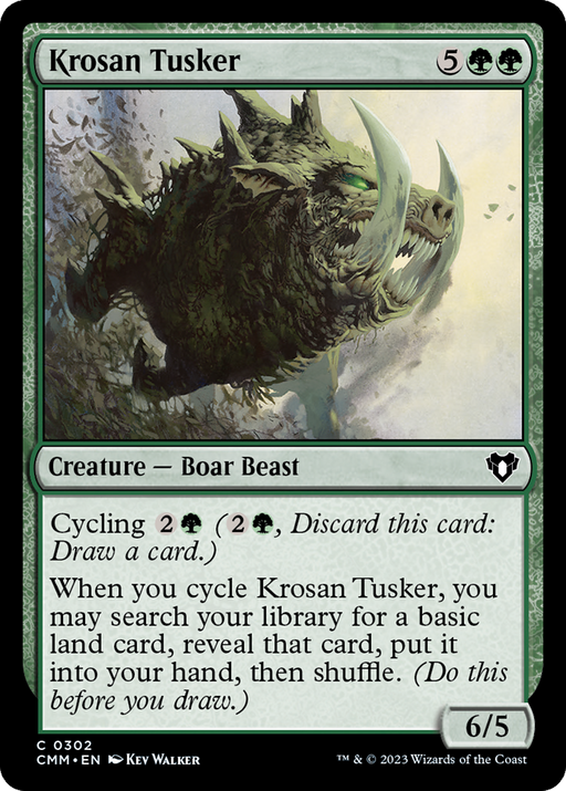 Krosan Tusker (CMM-302) - Commander Masters - for just $0.01! 