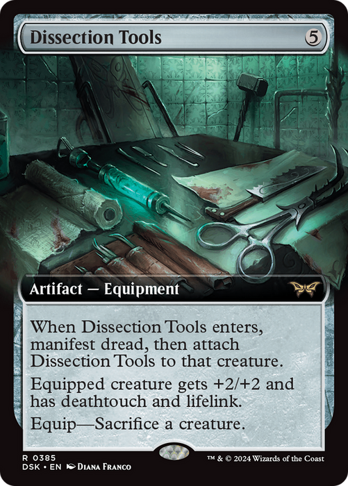 Dissection Tools (DSK-385) - Duskmourn: House of Horror: (Extended Art) Foil - for just $0.12! 