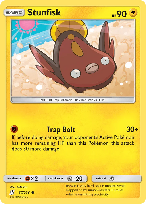 Stunfisk (67/236) [Sun & Moon: Unified Minds] - for just $0.10! 