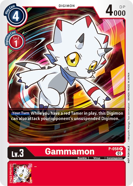 Gammamon [P-058] (New Awakening Pre-Release Tournament) [New Awakening Pre-Release Promos] - Just $0.09! Shop now at Retro Gaming of Denver